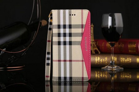 Burberry Samsung Galxy S7 Cases Wallet Red